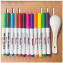 Magical Water Painting Pen - Colorful Markers with Floating Ink - Doodle Water Pens for Children, Montessori Early Education Toys