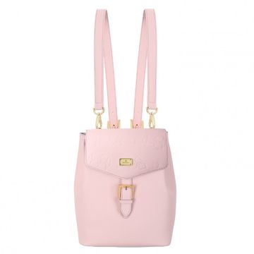 VICTORIA NAPA POWDER PINK leather backpack