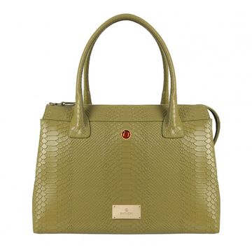 ﻿Ladies' leather bag JADE OLIVE