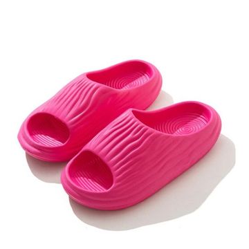 Women's Super Soft Eva Thick Platform Slides, Minimalist And Comfortable Indoor Bathroom Non-Slip Slippers, Women's Slippers