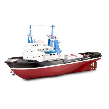 Tugboat Atlantic. 1:50 Wooden & ABS Navigable Model Ship Kit (Fit for R/C)