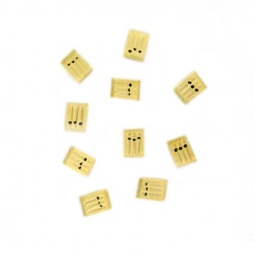 Triple Block in Boxwood 7 mm (10 Units) for Model Ships