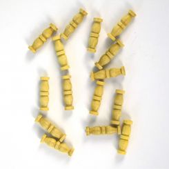 Double Column in Boxwood 12mm (15 Units) for Ship Modeling