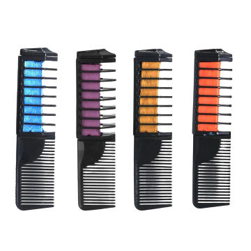 Temporary Hair Chalk Comb Easy to Use Multi Purpose for Party Makeup Cosplay