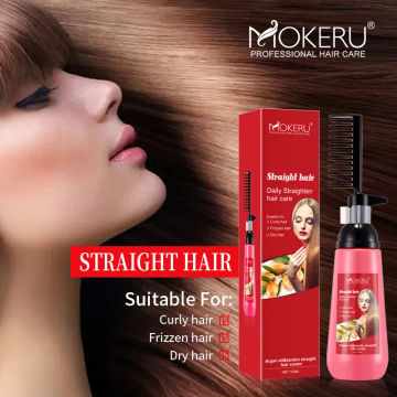 150ml Straight Hair Cream Fast Smoothing ; Nourishing Keratin Hair Treatment Professional Results Straight Hair Care Styling