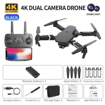 Professional Drone E88 with 4K Wide-Angle HD Camera, WiFi FPV, Height Hold, and Foldable Design - RC Quadrotor Helicopter