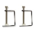 Set of 2 Metal Mini Clamps