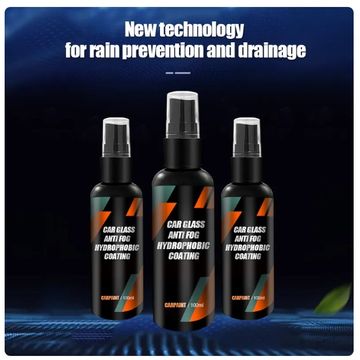 AquaGuard Pro: Water Repellent Spray and Anti-Rain Coating for Car Glass - Hydrophobic Formula for Ultimate Visibility