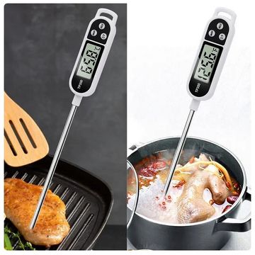 1PCS Food Thermometer TP300 - Digital Kitchen Thermometer for Meat, BBQ, and Electronic Oven