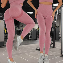 Women's high waist yoga fitness and running leggings