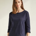 ORGANIC-COTTON ROUND-NECK T-SHIRT