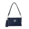 Women's leather bag ELISE NAPA NAVY