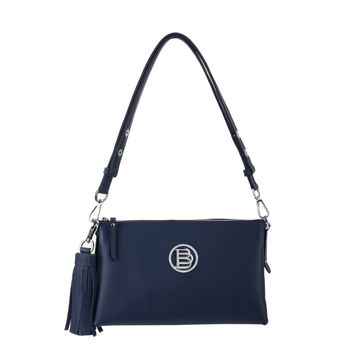 Women's leather bag ELISE NAPA NAVY