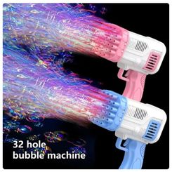 Children's 32-Hole Electric Bubble Machine Gun - Outdoor Parent-Child Bubble Blowing Toy