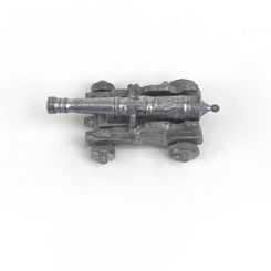 Cannon with Carriage 40 mm (1 Unit)