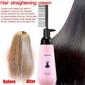 Hair Straightening Cream For Curly Hair Repairs Damage Straight Cream Professional Keratin Protein Straightening Hair Treat S5t4