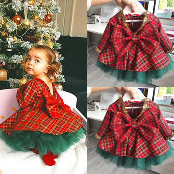 Kids Girl Party Princess Party Dress+Tutu Skirts 2 PCS Outfits