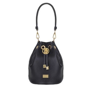 Ladies bag DEEPTH MOUSSE BLACK leather bag