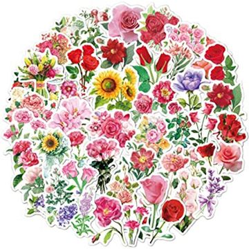 Tuzama Flower Stickers