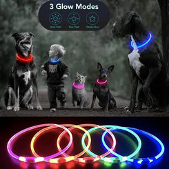 Glowing LED Dog Collar Light: Nighttime Safety for Pets