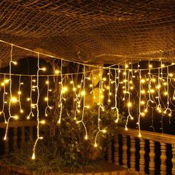 Fairy Xmas String Solar Bulb Light 120 LED 