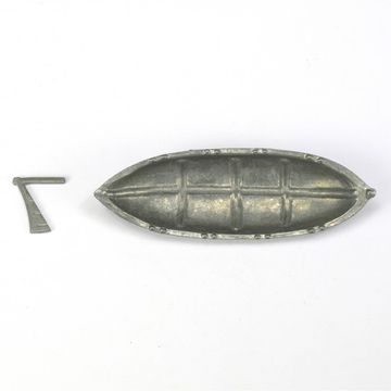 ﻿Small Boat in Metal 86 mm (1 Unit) for Ship Modeling