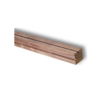 American Walnut Molding for Showcase: 12 x 12 x 1000 mm