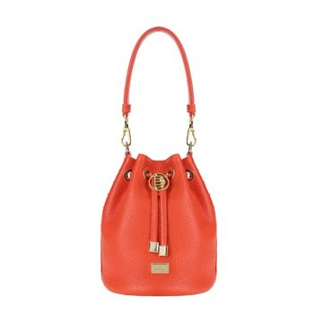 Women's handbag leather bag CORAL FLOTER ORANGE