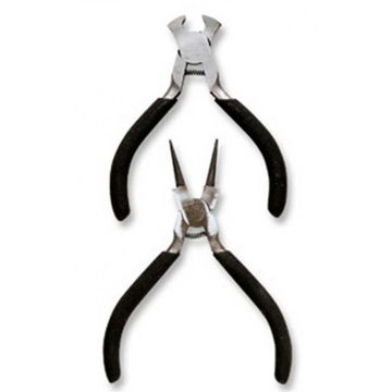 Set of Round Nose Pliers & Front Cutting Pliers