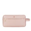 Women's leather cosmetic bag FLOTER POWDER PINK