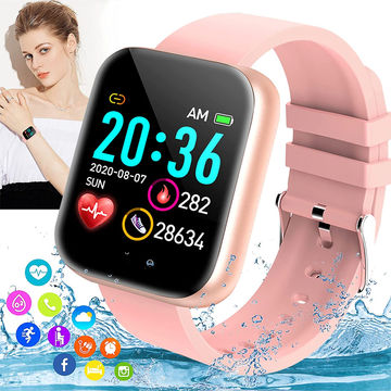 Burxoe Smart Watch,Bluetooth Smartwatch for Android