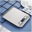 PrecisionPal Stainless Steel Kitchen Scale: LCD Electronic Scales for Accurate Food, Diet, and Postal Weighing