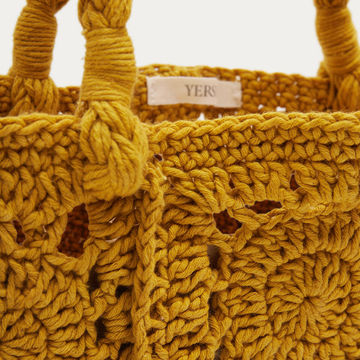 CROCHET BAG YELLOW