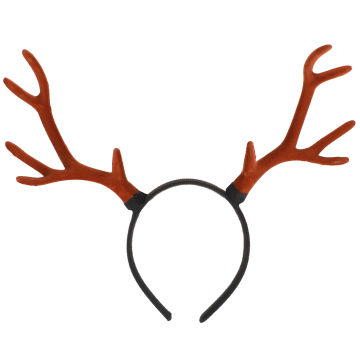 Antler Headband Christmas Antler Costume Xmas Headbands Xmas Party Head Bopper Brown Deer Antler Headband Deer Horn Headband