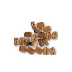 Single Block in Walnut 3.5 mm (20 Units) for Model Ships