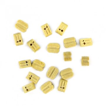 Double Block in Boxwood 4 mm (18 Units) for Model Ships