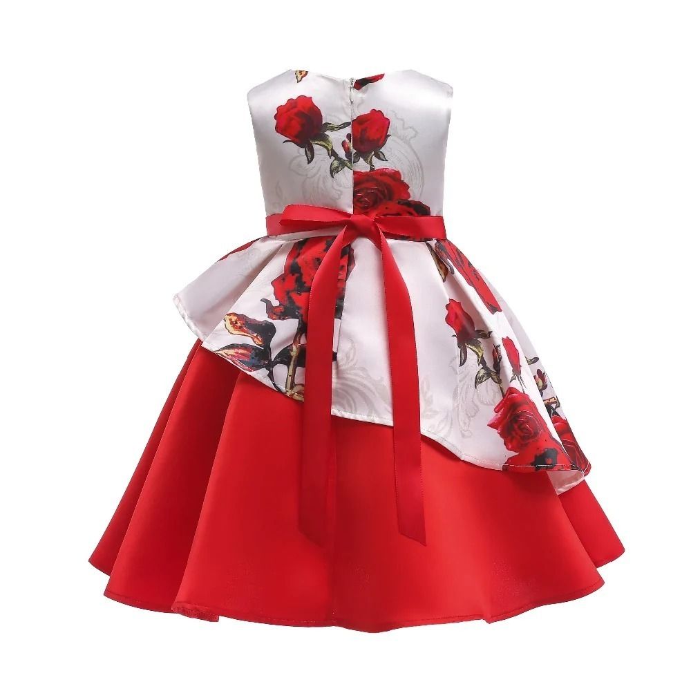 Flower A-Line Kids Pageant Dresses for