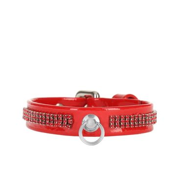 PET COLLAR vernice red