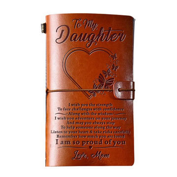 Elegance Vintage Engraved Journals - Stylish Daily Office Notebooks