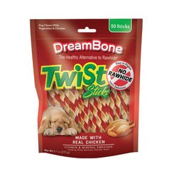 DreamBone Twist Sticks 50 Count