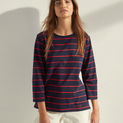 100% COTTON STRIPED T-SHIRT