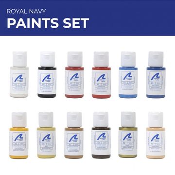 Paints Set for Ship Models: Royal Navy Boats (HMS Victory)