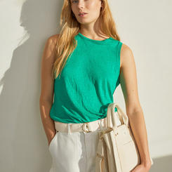 100% LINEN CAMISOLE TOP