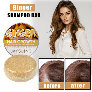Ginger Handmade Hair Shampoo Soap Cold Processed Shampoo Bar Pure Plant Hair Shampoos Hair Care