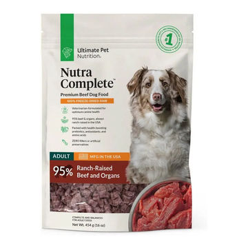 Nutra Complete, 100% Freeze Dried Veterinarian Formulated Raw Dog Food 