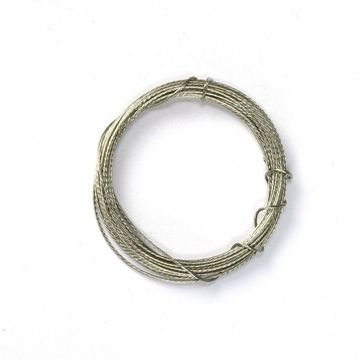 Braided Stainless Steel Wire Diam. 0.5 mm (2 m) for Modeling and Crafts