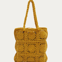 CROCHET BAG YELLOW