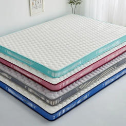 Tatami Slow Rebound Memory Foam Filling Students Thickened Breathable Mattress Home Hotel Latex Mattress Double Full Size