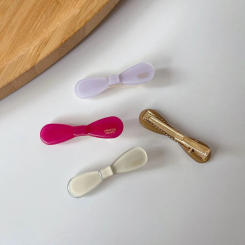 For Girl Bangs Clip Acetic Acid For Women Duckbill Clip Hair Accessories Bow Hair Clip Female Barrettes Korean Style Hairpin