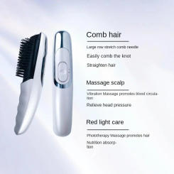 Infrared Hair Care Antistatic Comb Hair Styling Tool Electric Massage Comb Head Massager Electric Hair Brush Scalp Massage Comb
